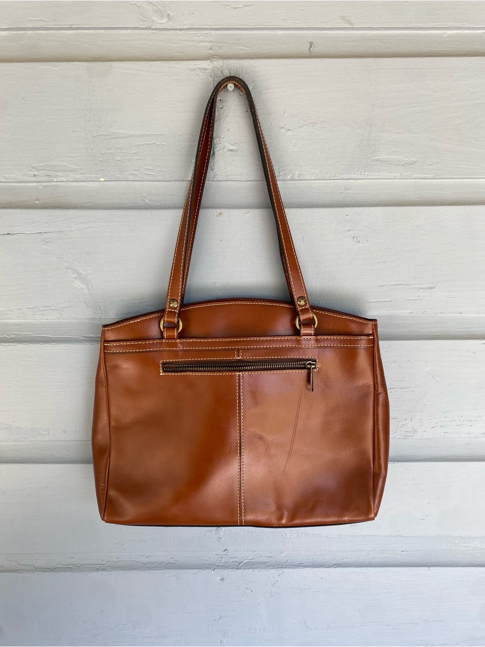 Patricia Nash Leather Poppy Tote